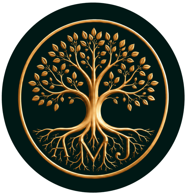Logo AMJ - Administrados pelo Mestre Jesus